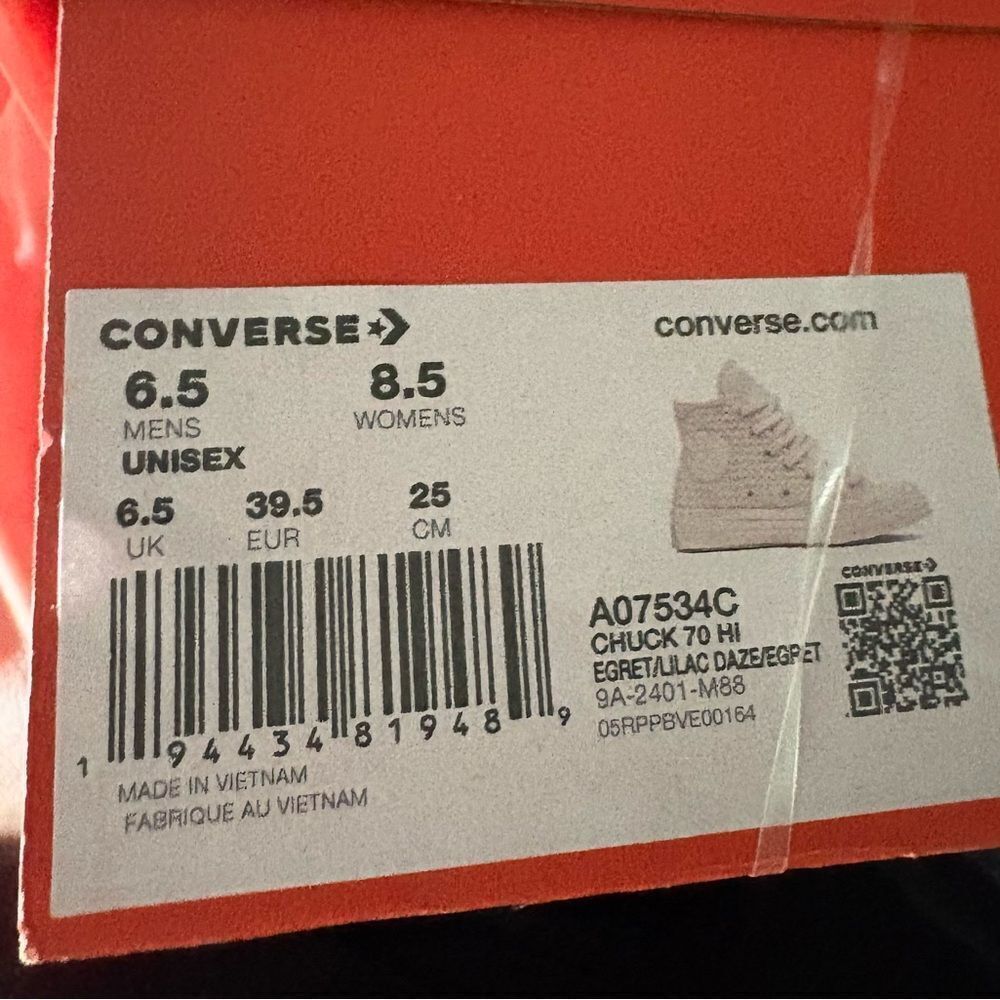 Converse | Chuck Taylor High Top Sneakers - Picture 8 of 8